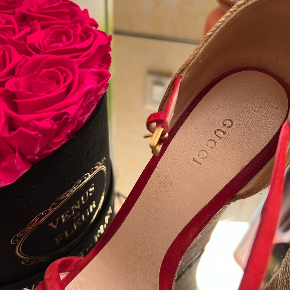 Gucci Wedges,PRICE IS FIRM❌ - Picture 5 of 8
